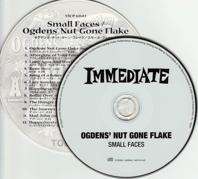 cd & booklet, Small Faces - Ogdens' Nut Gone Flake